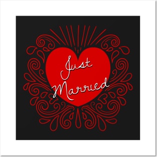 Just Married Posters and Art